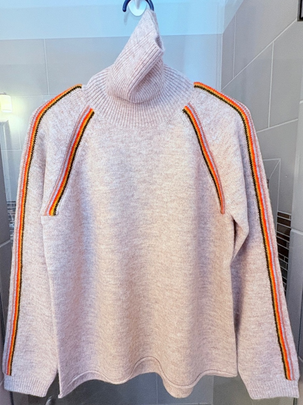 ROOLEE Monica Stripe Turtleneck